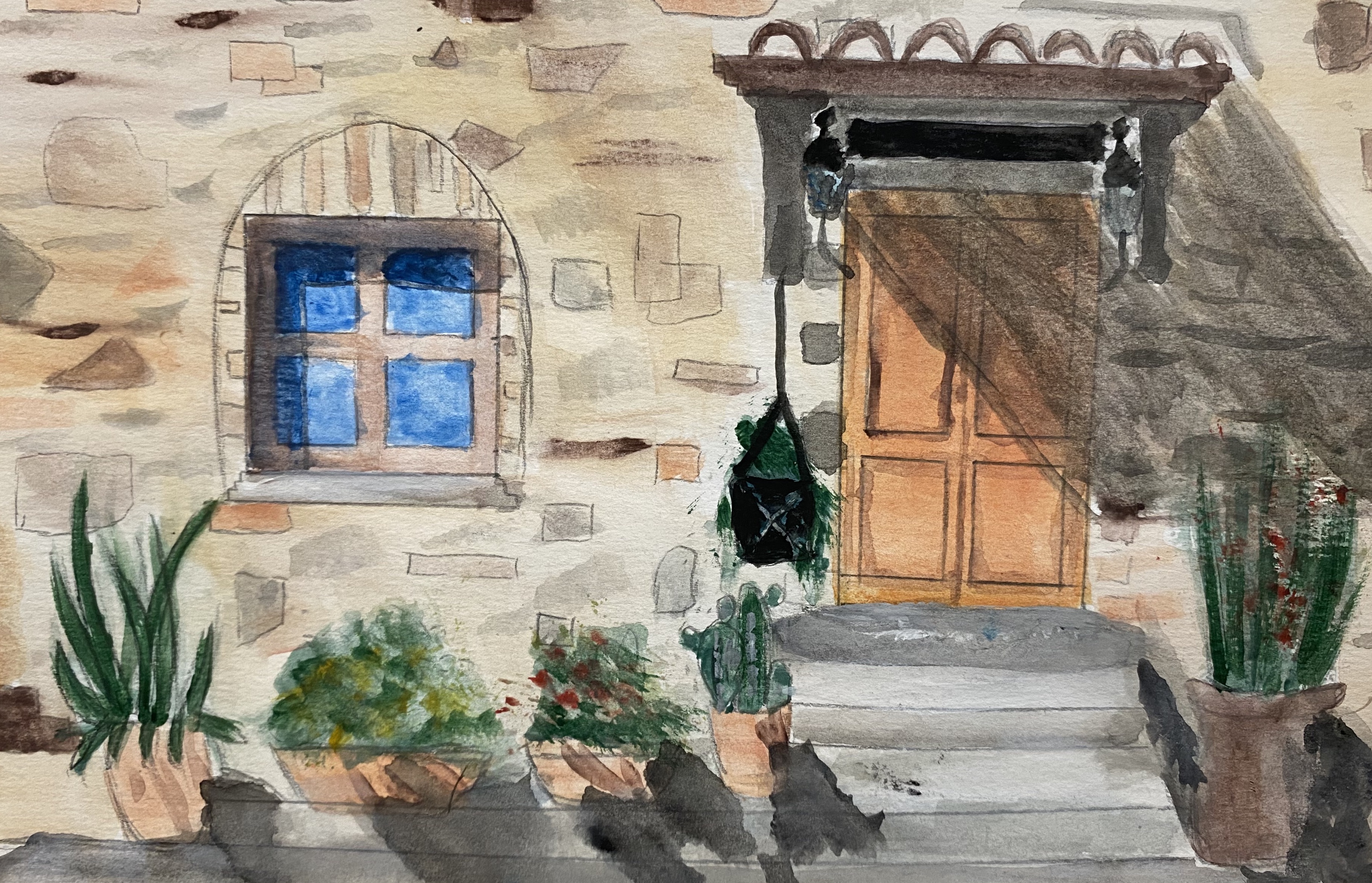 Sunlit Entrance